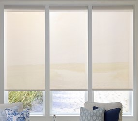 Levolor: No Drill Solar Roller Shades